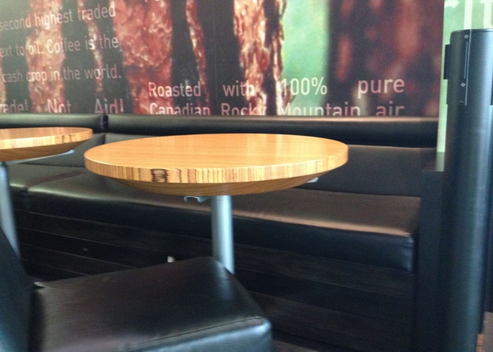 Kicking Horse Coffee, Coffee Tables